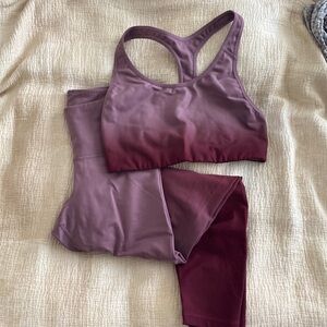 Old Navy Active Sports Bra & Leggings Set